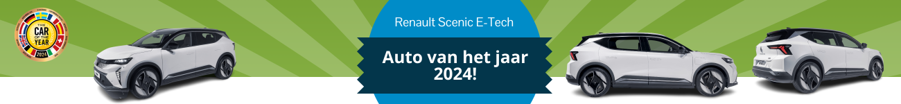 Auto van het jaar 2024. De Renault Scenic E-Tech!